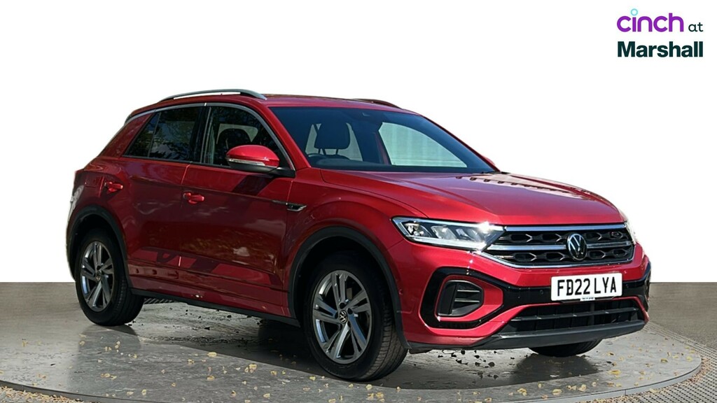 Volkswagen T-Roc 1.5 Tsi R-line Dsg Grey #1