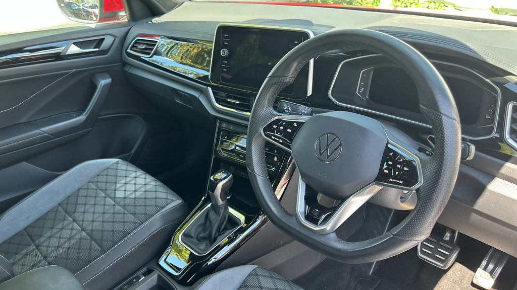 Volkswagen T-Roc 1.5 Tsi R-line Dsg Grey #9