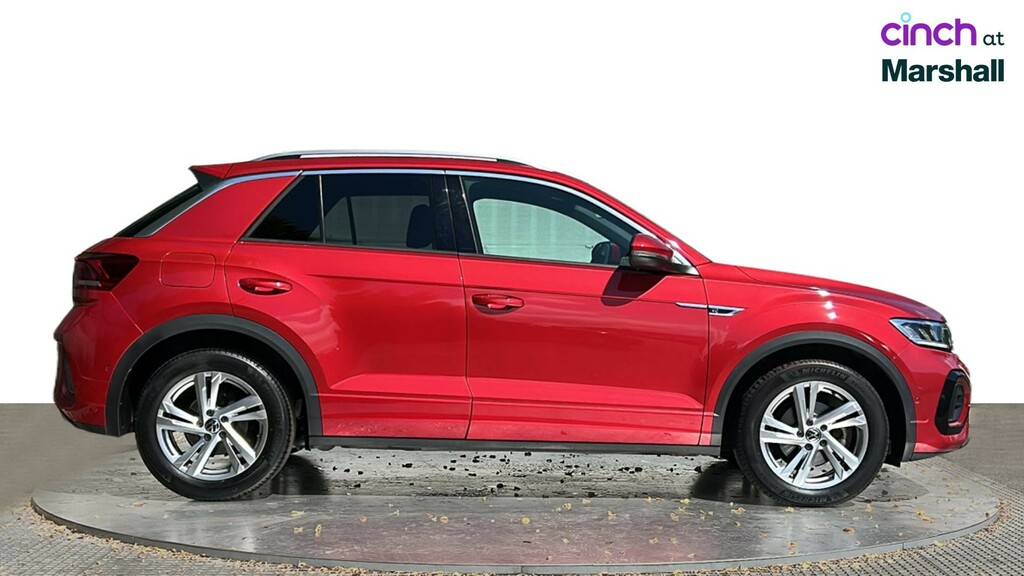 Volkswagen T-Roc 1.5 Tsi R-line Dsg Grey #2