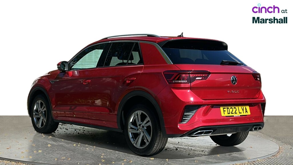 Volkswagen T-Roc 1.5 Tsi R-line Dsg Grey #5