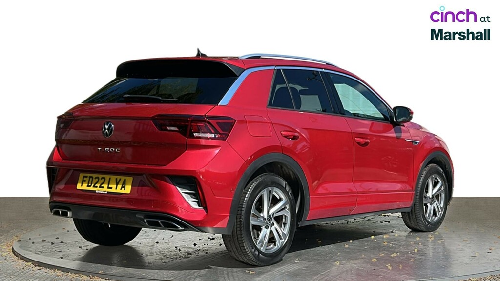 Volkswagen T-Roc 1.5 Tsi R-line Dsg Grey #3