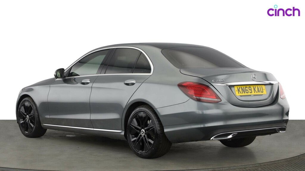 Mercedes-Benz C Class C300d Amg Line Premium Plus 9G-tronic Black #5