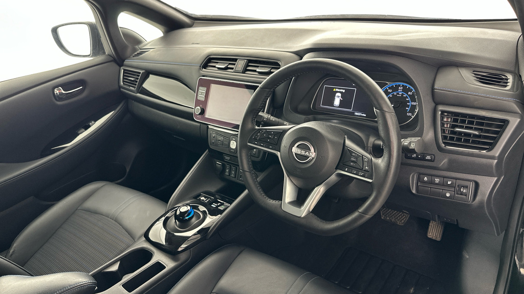 Nissan Leaf 39Kw N-connecta With Sat Nav And 360 View Cam Grey #11