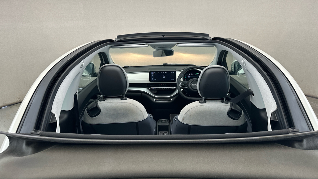 Fiat 500 1.0 Mild Hybrid Dolcevita Part Leather White #5