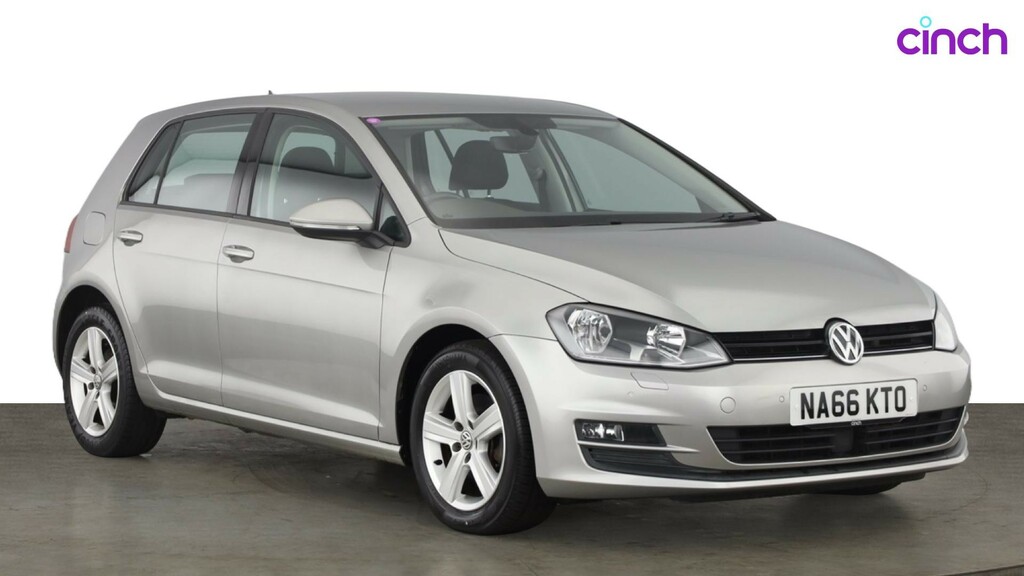 Volkswagen Golf 1.6 Tdi Se Hatchback Euro 6 Ss Silver #1