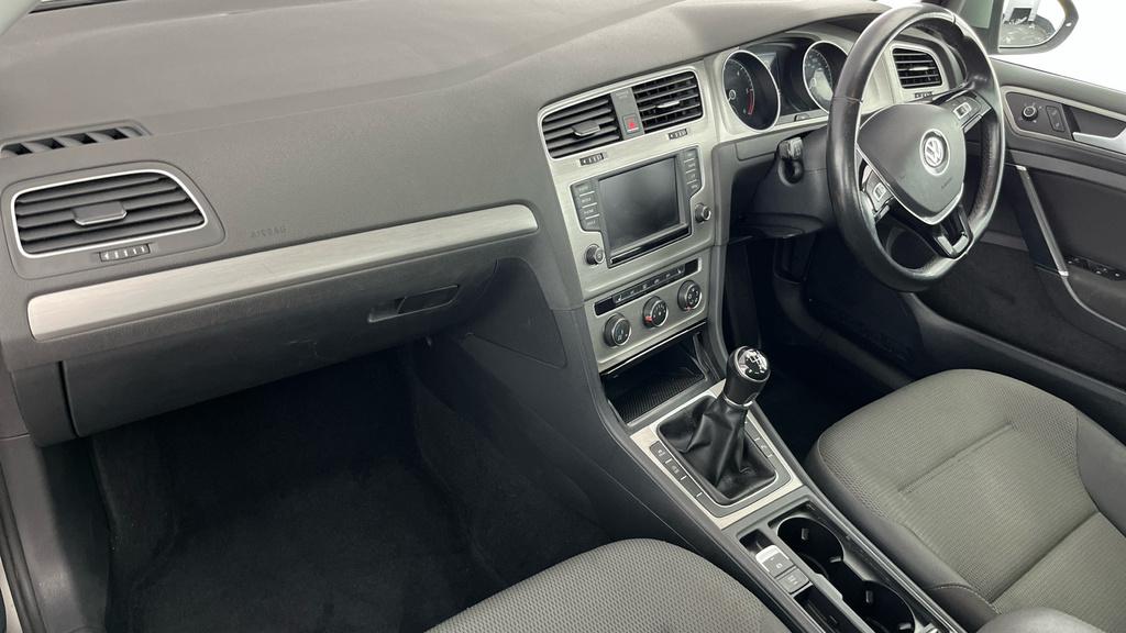 Volkswagen Golf 1.6 Tdi Se Hatchback Euro 6 Ss Silver #14
