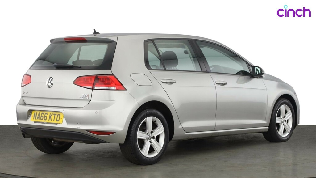 Volkswagen Golf 1.6 Tdi Se Hatchback Euro 6 Ss Silver #3