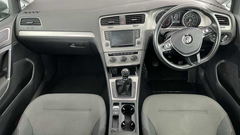 Volkswagen Golf 1.6 Tdi Se Hatchback Euro 6 Ss Silver #15