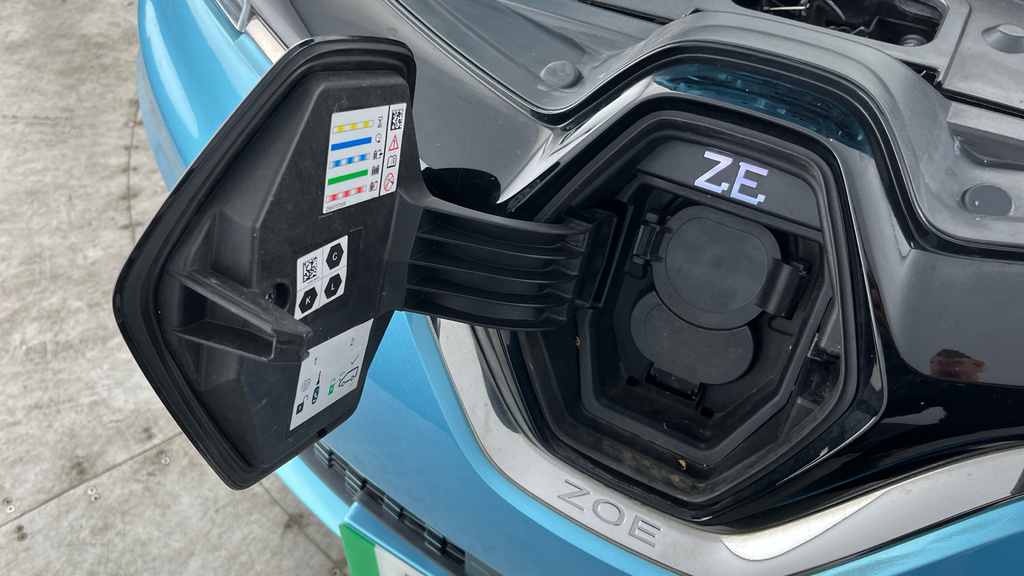 Renault Zoe 100Kw I Iconic R135 50Kwh Rapid Charge Grey #29