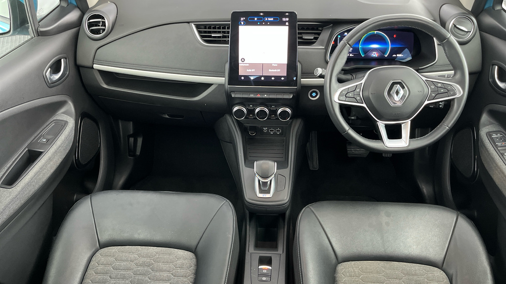 Renault Zoe 100Kw I Iconic R135 50Kwh Rapid Charge Grey #13