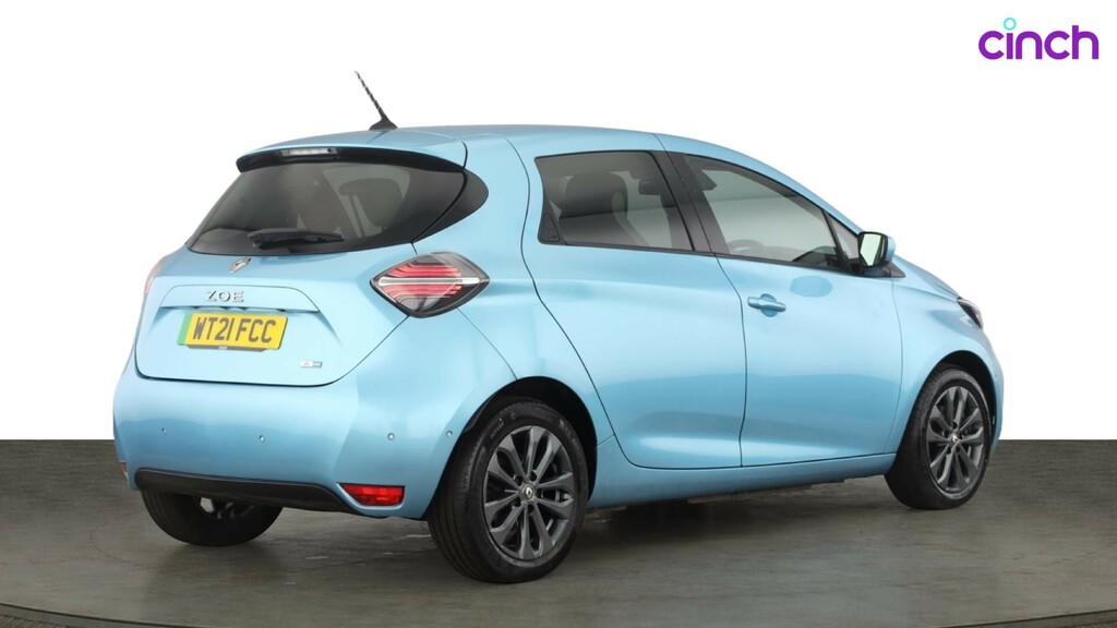 Renault Zoe 100Kw I Iconic R135 50Kwh Rapid Charge Grey #3