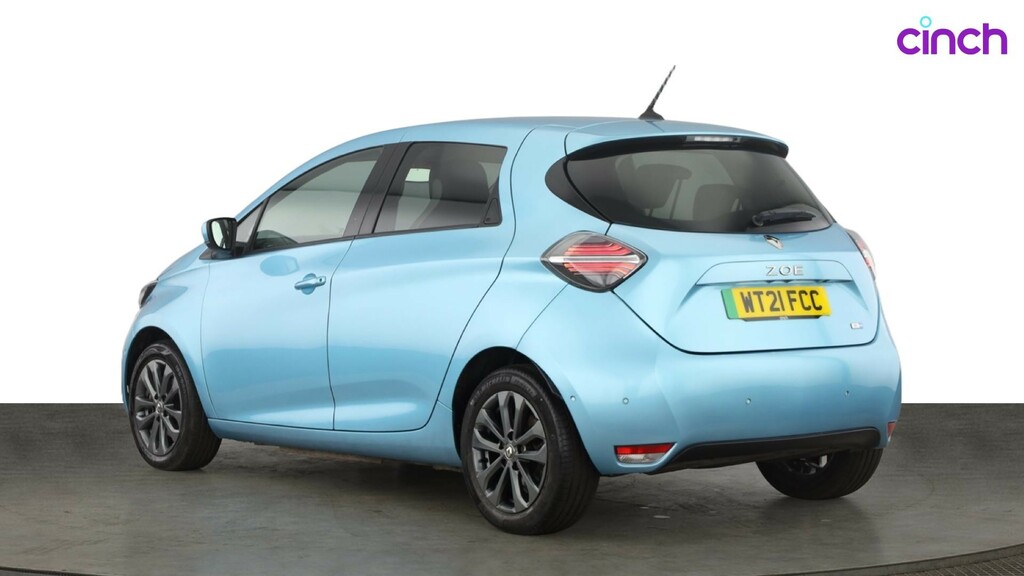 Renault Zoe 100Kw I Iconic R135 50Kwh Rapid Charge Grey #5