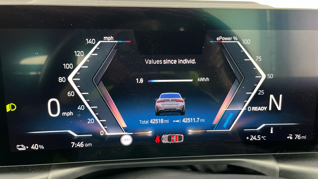 BMW i4 40 83.9Kwh M Sport Gran Coupe Ed Blue #18