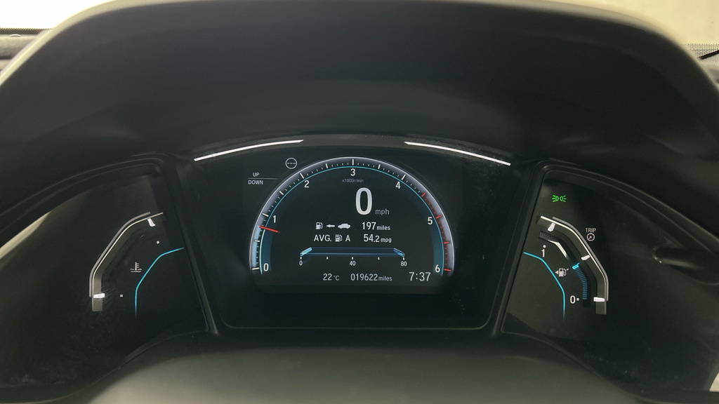 Honda Civic 1.0 Vtec Turbo 126 Sport Line Ex Cvt Black #16