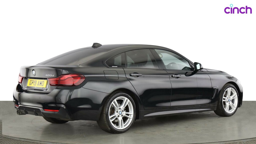 BMW 4 Series Gran Coupe 430D Xdrive M Sport Coupe Black #3