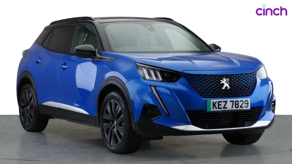 Peugeot e-2008 50 Kwh 136 1-Speed Blue #1