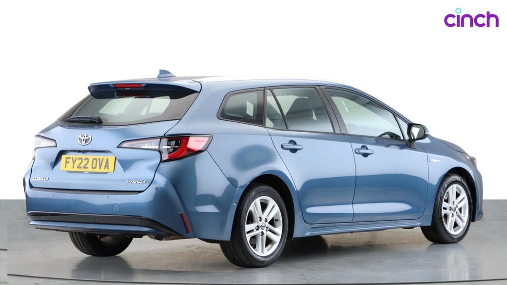 Toyota Corolla 1.8 Vvt-h Design Cvt Euro 6 Ss Blue #5