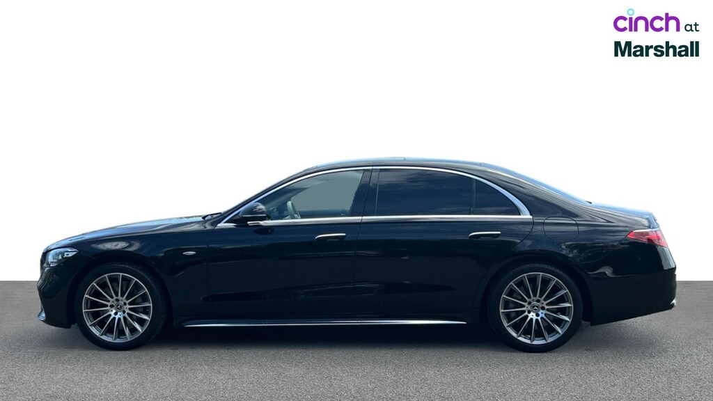 Mercedes-Benz S Class S580e 4Matic L Amg Line Premium 9G-tronic 2025 Black #6