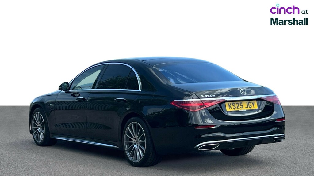 Mercedes-Benz S Class S580e 4Matic L Amg Line Premium 9G-tronic 2025 Black #5