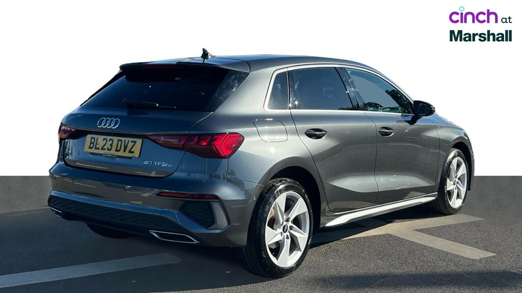 Audi A3 1.5 Tfsi 35 S Line Sportback S Tronic Euro 6 Ss Blue #3