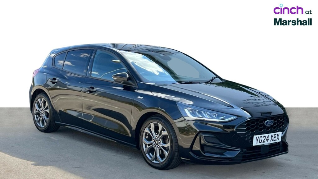 Ford Focus Estate 1.0 Focus St-line Estate 1.0L Ecoboost 155P Black #1