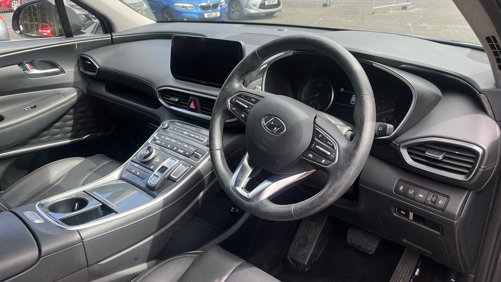 Hyundai Santa Fe 1.6 H T-gdi Ultimate Suv Silver #9