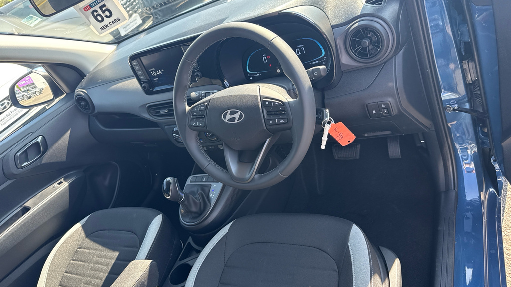 Hyundai I10 1.0 Advance Hatchback Euro 6 Ss Blue #9