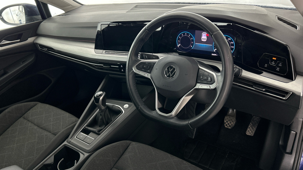 Volkswagen Golf 1.5 Etsi 150 R-line Dsg With Sensors And Carpl Grey #11
