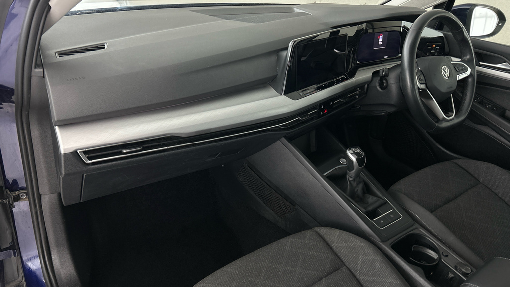 Volkswagen Golf 1.5 Etsi 150 R-line Dsg With Sensors And Carpl Grey #12