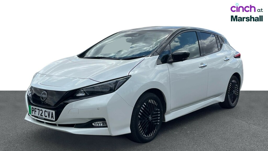 Nissan Leaf Nissan Hatchback 110Kw N-connecta 39Kwh White #6