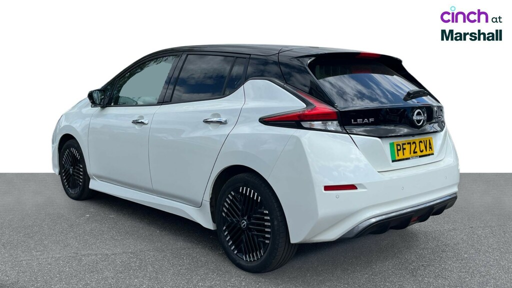 Nissan Leaf Nissan Hatchback 110Kw N-connecta 39Kwh White #4