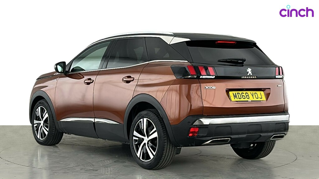 Peugeot 3008 Gt Line Premium White #6