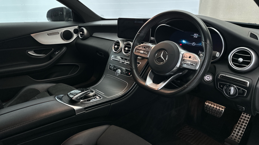 Mercedes-Benz C Class Coupe 2.0 C220d Amg Line Premium G-tronic Euro 6 Black #11