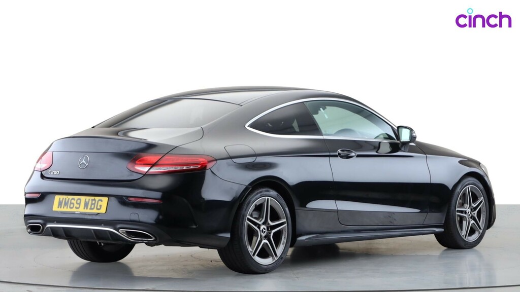 Mercedes-Benz C Class Coupe 2.0 C220d Amg Line Premium G-tronic Euro 6 Black #3