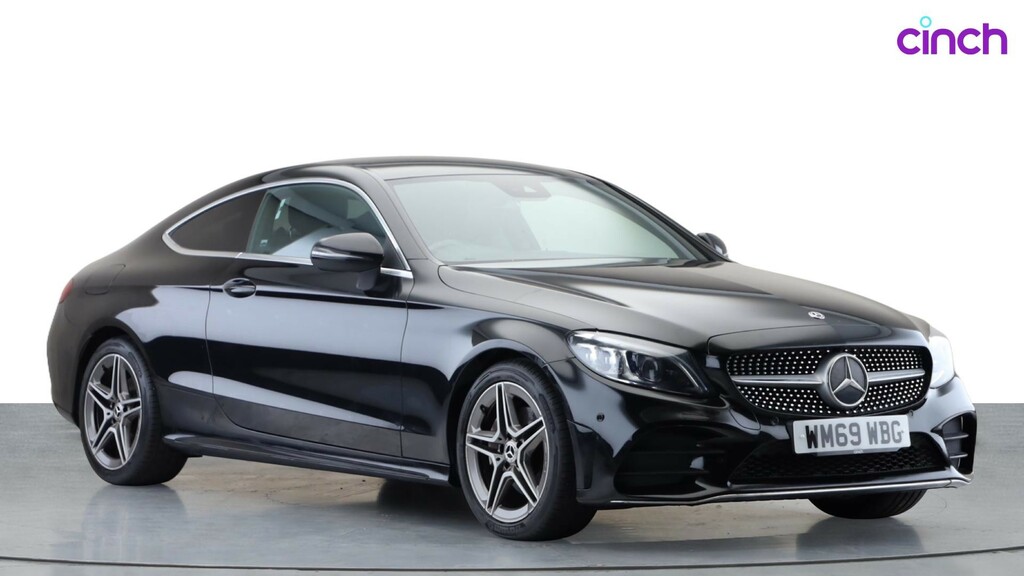 Mercedes-Benz C Class Coupe 2.0 C220d Amg Line Premium G-tronic Euro 6 Black #1