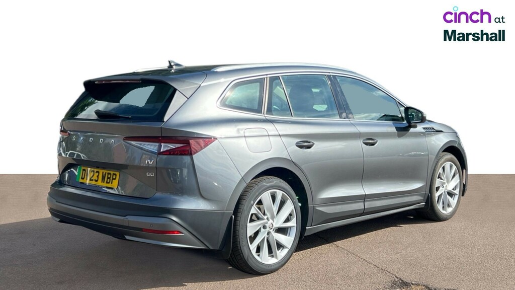 Skoda ENYAQ 80 Sportline Plus Black #3