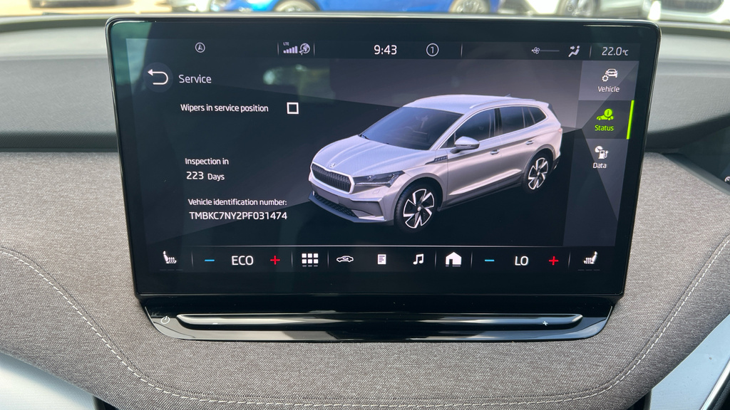 Skoda ENYAQ 80 Sportline Plus Black #30