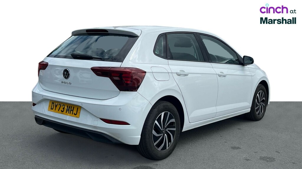 Volkswagen Polo 1.0 Tsi 110 R-line Dsg Silver #3