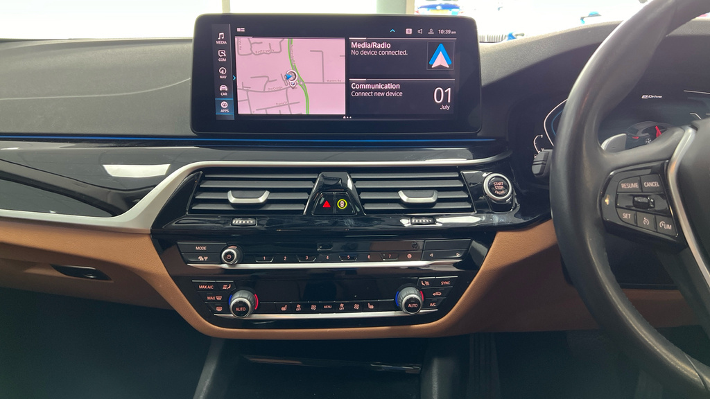 BMW 5 Series G60 520I M Sport Saloon B48 2.0I Black #25