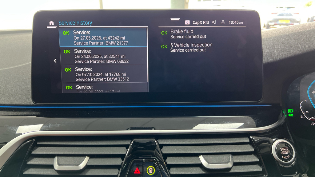 BMW 5 Series G60 520I M Sport Saloon B48 2.0I Black #40