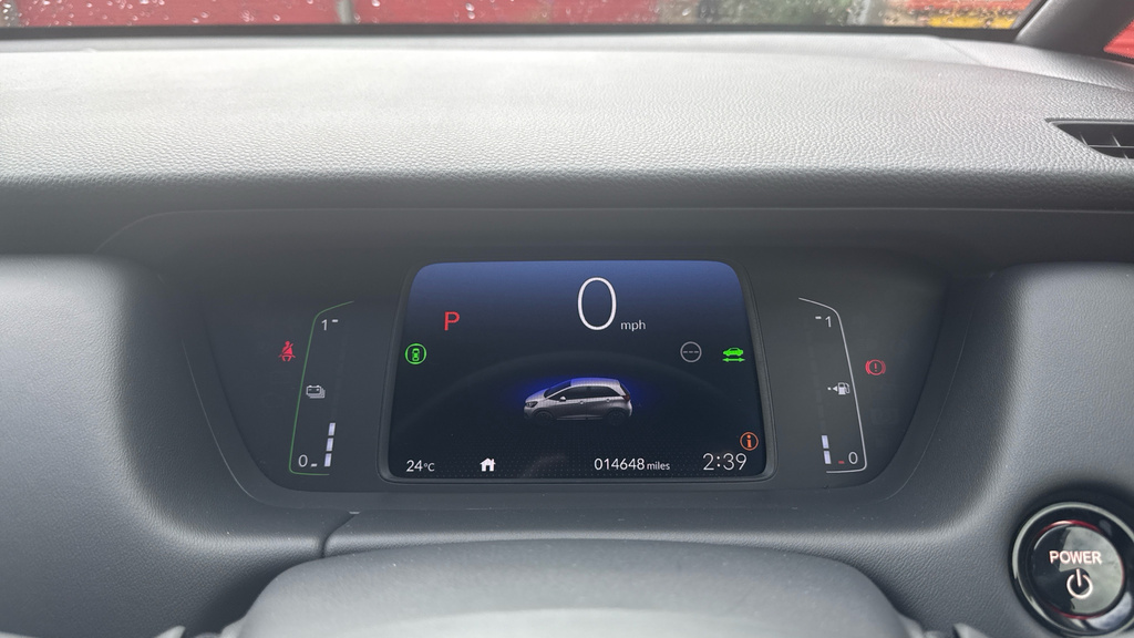 Honda Jazz Honda Hatchback 1.5 I-mmd Hybrid Ex Ecvt Blue #13