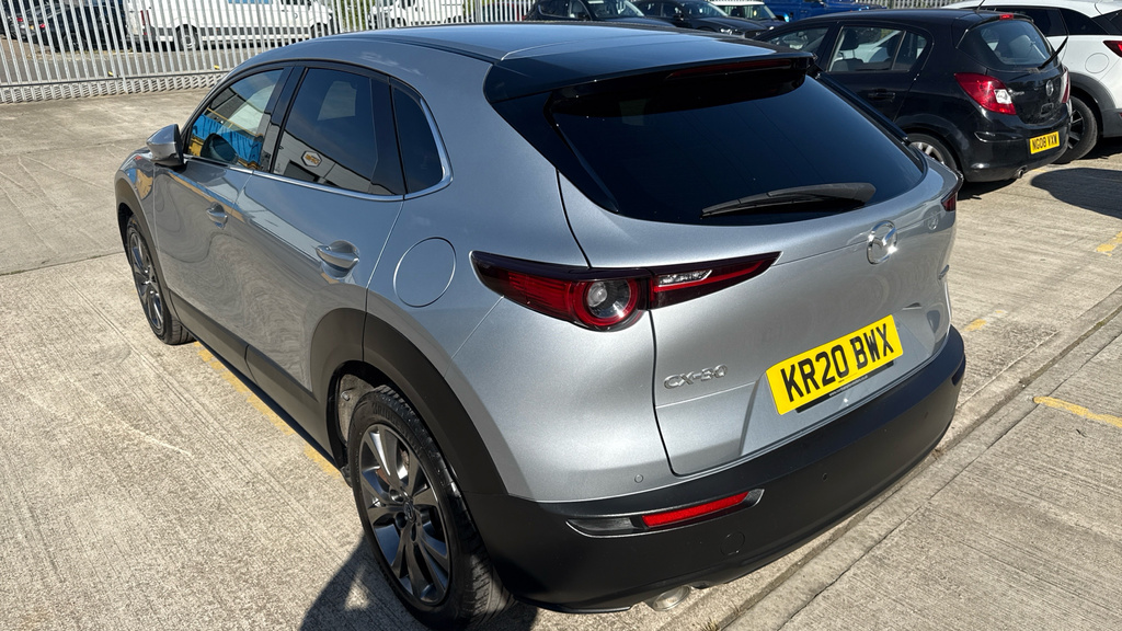 Mazda CX-30 2.0 Skyactiv X Mhev Sport Lux Suv Manua White #9
