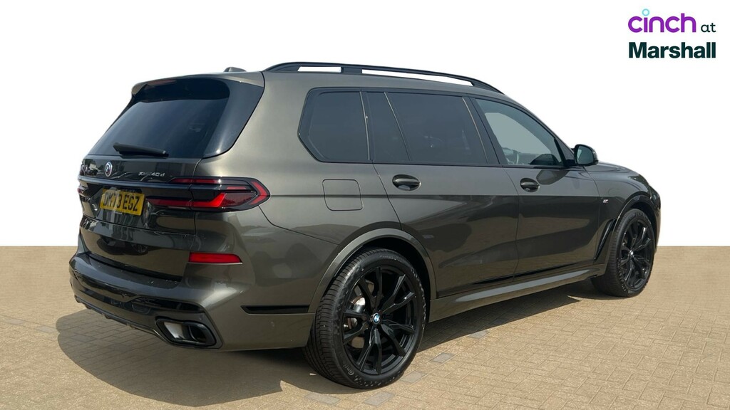 BMW X7 2023 3.0 Xdrive40i M Sport Mhev 376 Bhp Black #4