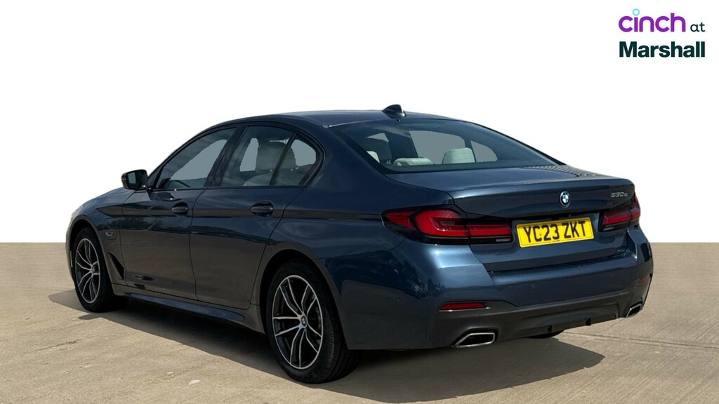 BMW 5 Series 530E 12Kwh M Sport Steptronic Euro 6 Blue #5