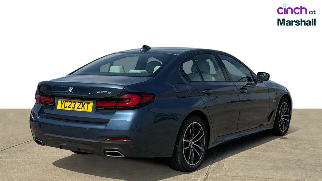 BMW 5 Series 530E 12Kwh M Sport Steptronic Euro 6 Blue #3