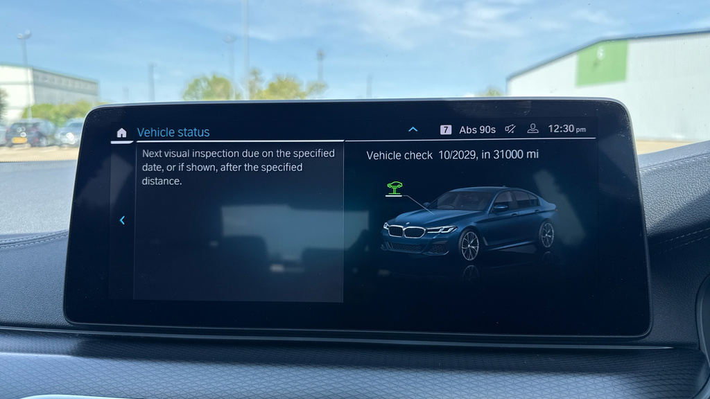 BMW 5 Series 530E 12Kwh M Sport Steptronic Euro 6 Blue #32