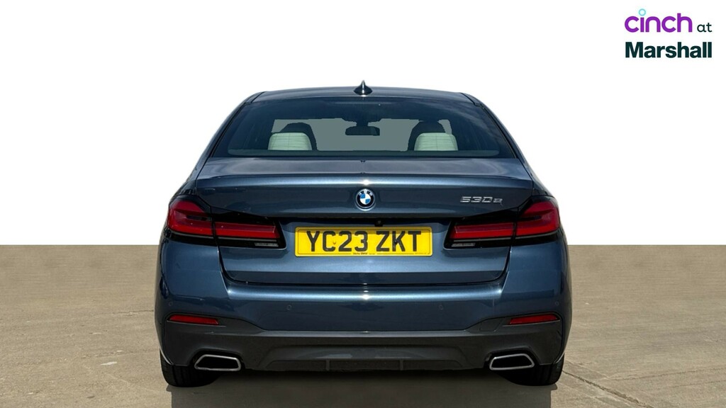 BMW 5 Series 530E 12Kwh M Sport Steptronic Euro 6 Blue #4