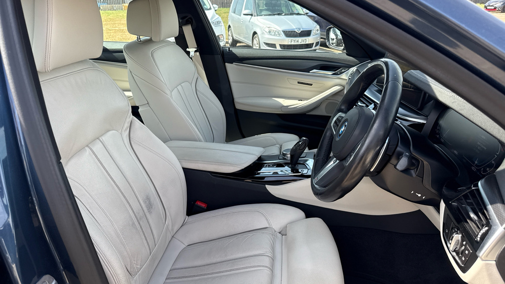 BMW 5 Series 530E 12Kwh M Sport Steptronic Euro 6 Blue #20