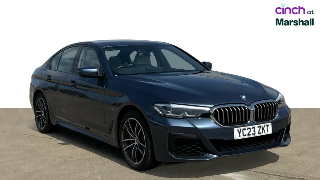 BMW 5 Series 530E 12Kwh M Sport Steptronic Euro 6 Blue #1