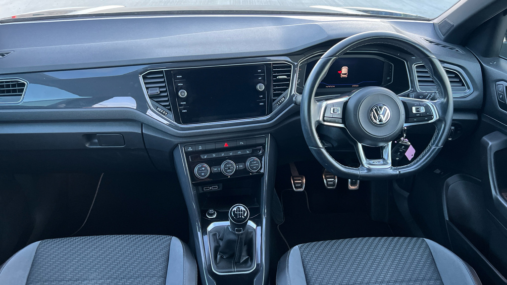 Volkswagen T-Roc 1.6 Tdi R-line Euro 6 Ss White #11